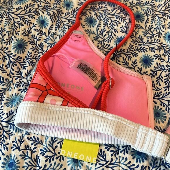 OneOne • Jenna swim bikini top in rubik print - Picture 5 of 7